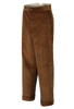 Brown Corduroy Workwear trouser