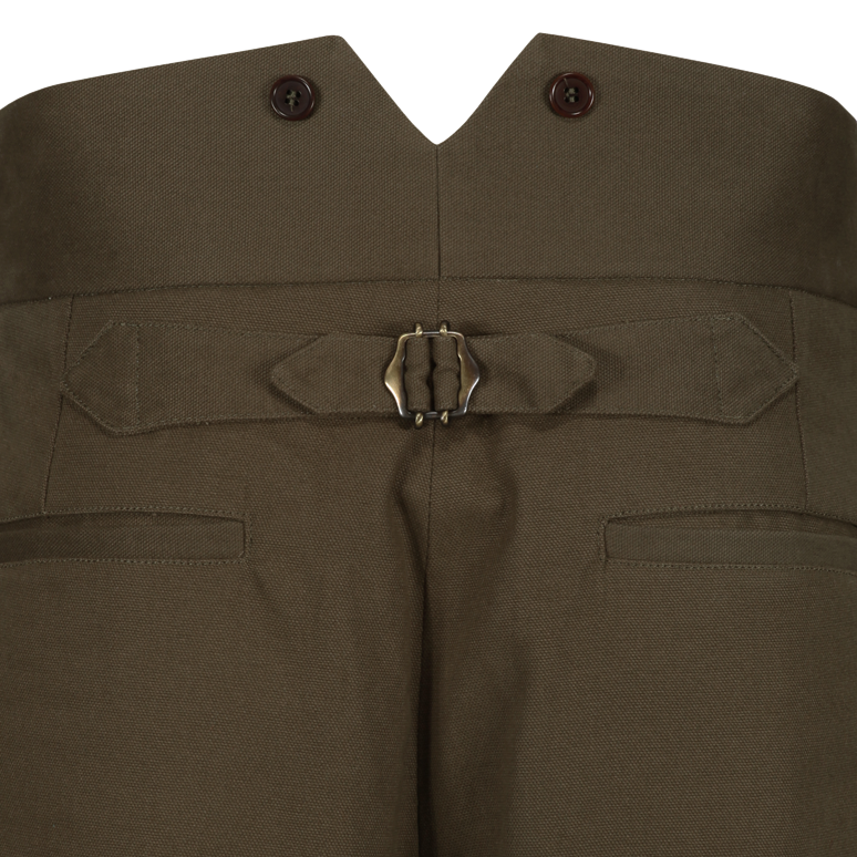 Fish tail trousers