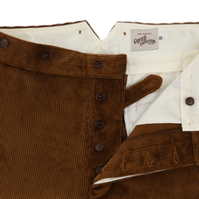 Button fly trousers