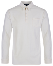 Jersey Cotton Shirt Natural - Vintage Collar