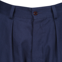 1930s Navy Canvas Beach Trouser
