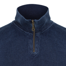 1930s Indigo Zip Sports Shirt